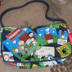Peanuts snoopy shoulder purse vintage